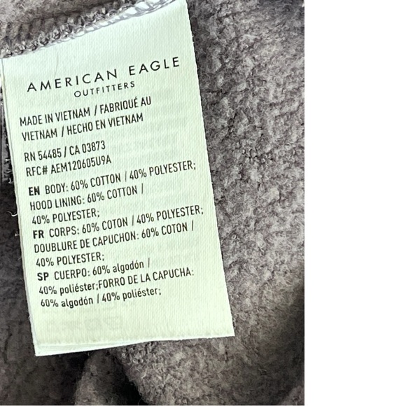 ☮️AHH-MAZINGLY Soft AE Jeggings Fit Hoodie Sz XS - Picture 8 of 11